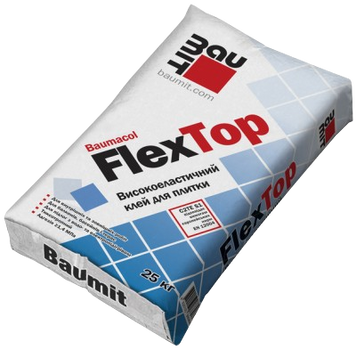 Високоеластичний клей для плитки Baumit FlexTop BAU-FLEXTOP-25 фото