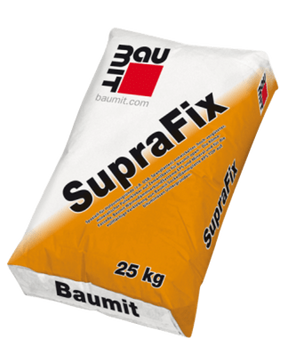 Преміальна клейова суміш Baumit SupraFix (для критичних основ), 25 кг BAU-SUPRAF-25 фото