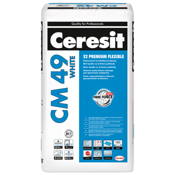 Суперэластичная клеевая смесь для плитки Ceresit CM 49 S2 Premium Flexible 20 кг 2574221 фото