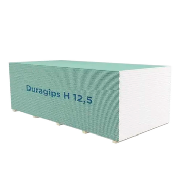 Гіпсокартон вологостійкий Duragips (тип H3), 2600х1200х12.5 мм DUR-H3-2600-12.5 фото